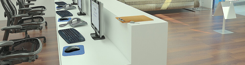 Open plan office